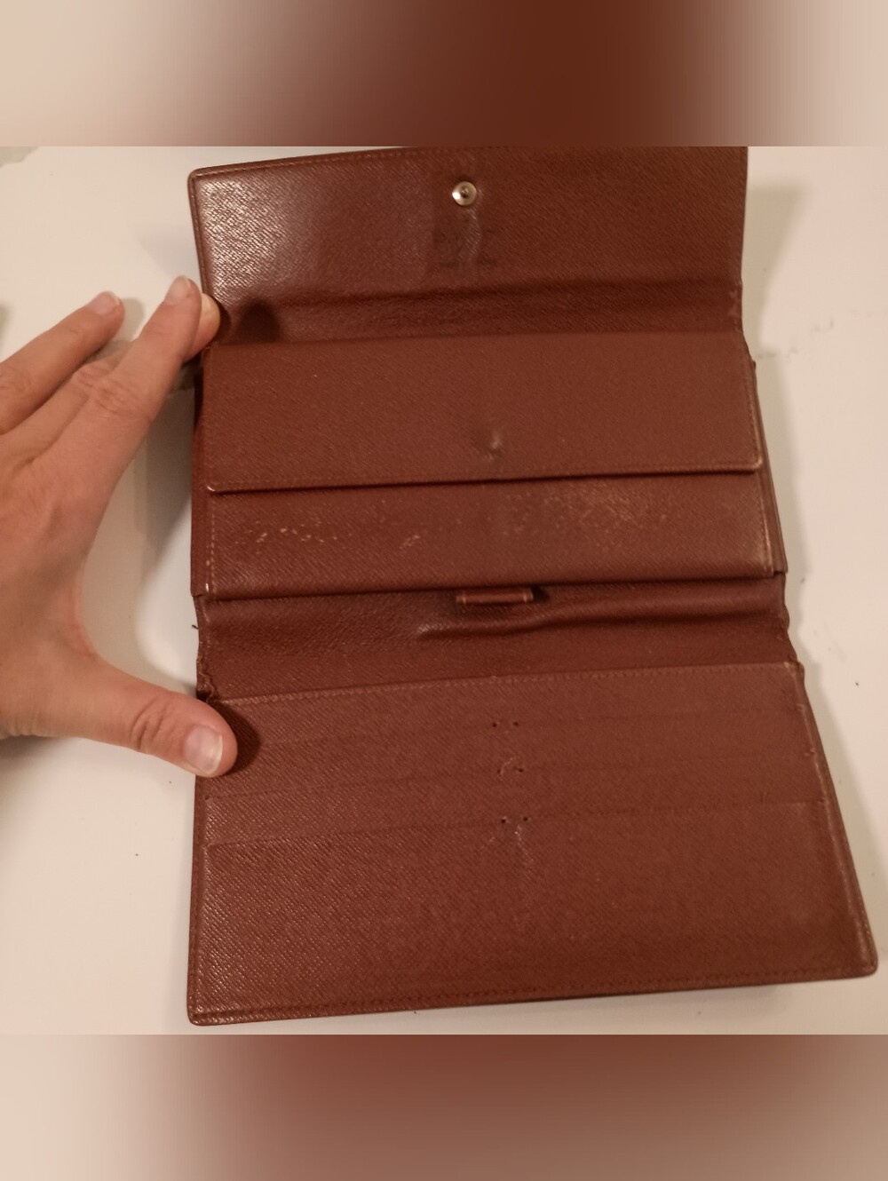 AUTHENTIC Louis Vuitton Monogram Porte Tresor International Trifold Wallet - Picture 8 of 14